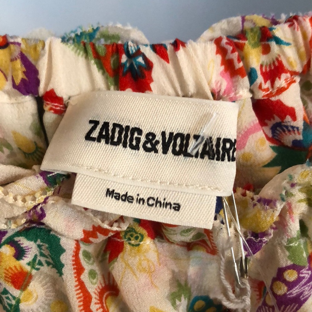 Zadig & Voltaire tease butterfly top - Picture 7 of 8